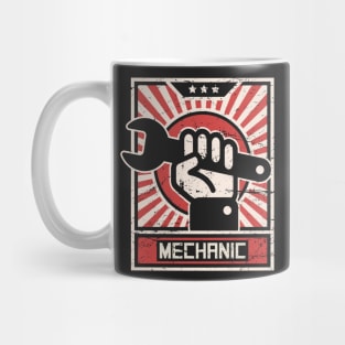 Mechanic Propaganda Poster Mug